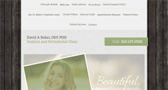 Desktop Screenshot of implantclinic.com
